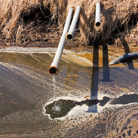 Chart of naturally occurring contaminants that can enter ground water through rock erosion